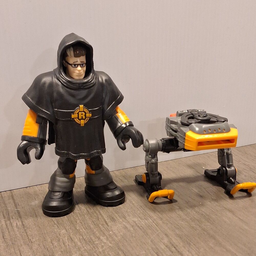 Mattel Rescue Heroes Figure with Robot Accessory GHN69 2019